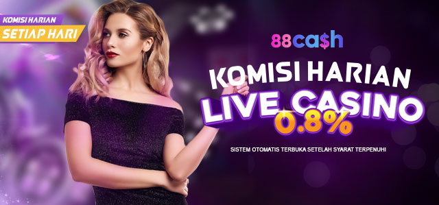 Live Casino Komisi 0.8%