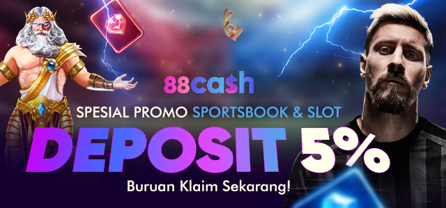 Sportsbook & Slot Deposit 5%