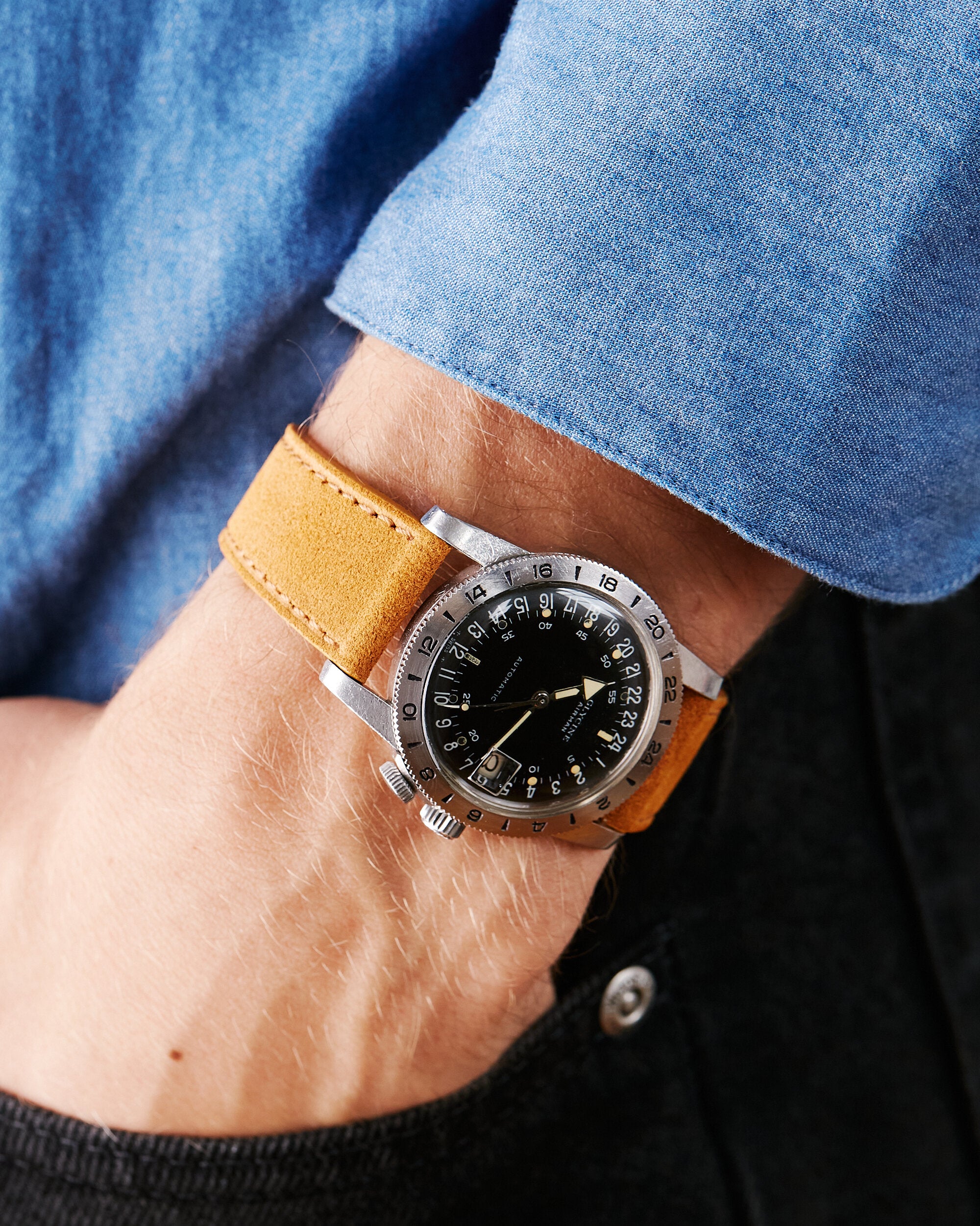 Cinnamon Brown Suede